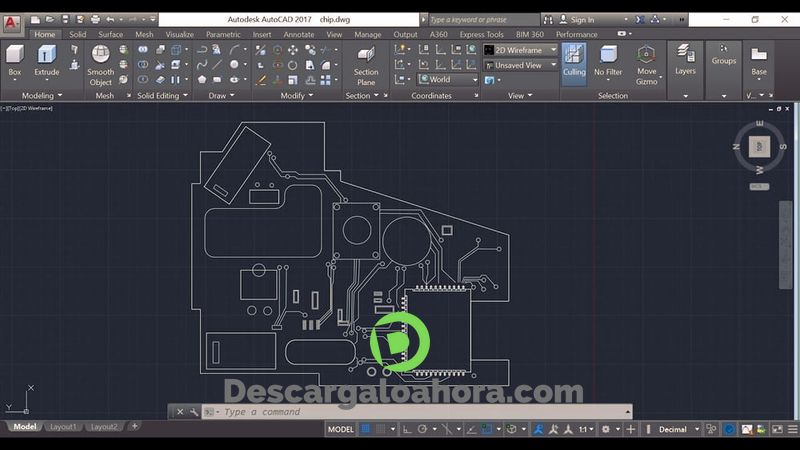 Los diagramas de chips siempre se ven muy inteligentes, pero con AutoCAD no es tan difícil