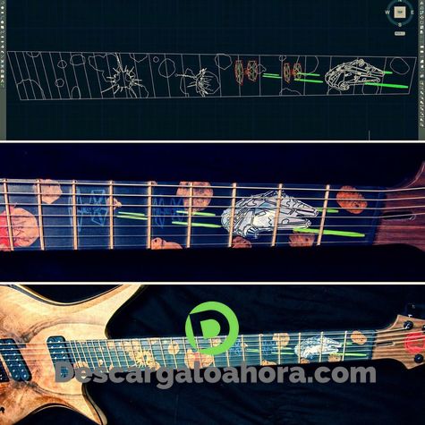 Red Layer Guitars utiliza AutoCAD para crear diseños de instrumentos detallados.